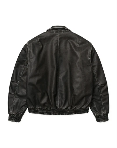 Woodbird - WBBue Washed Jakke - Washed Black